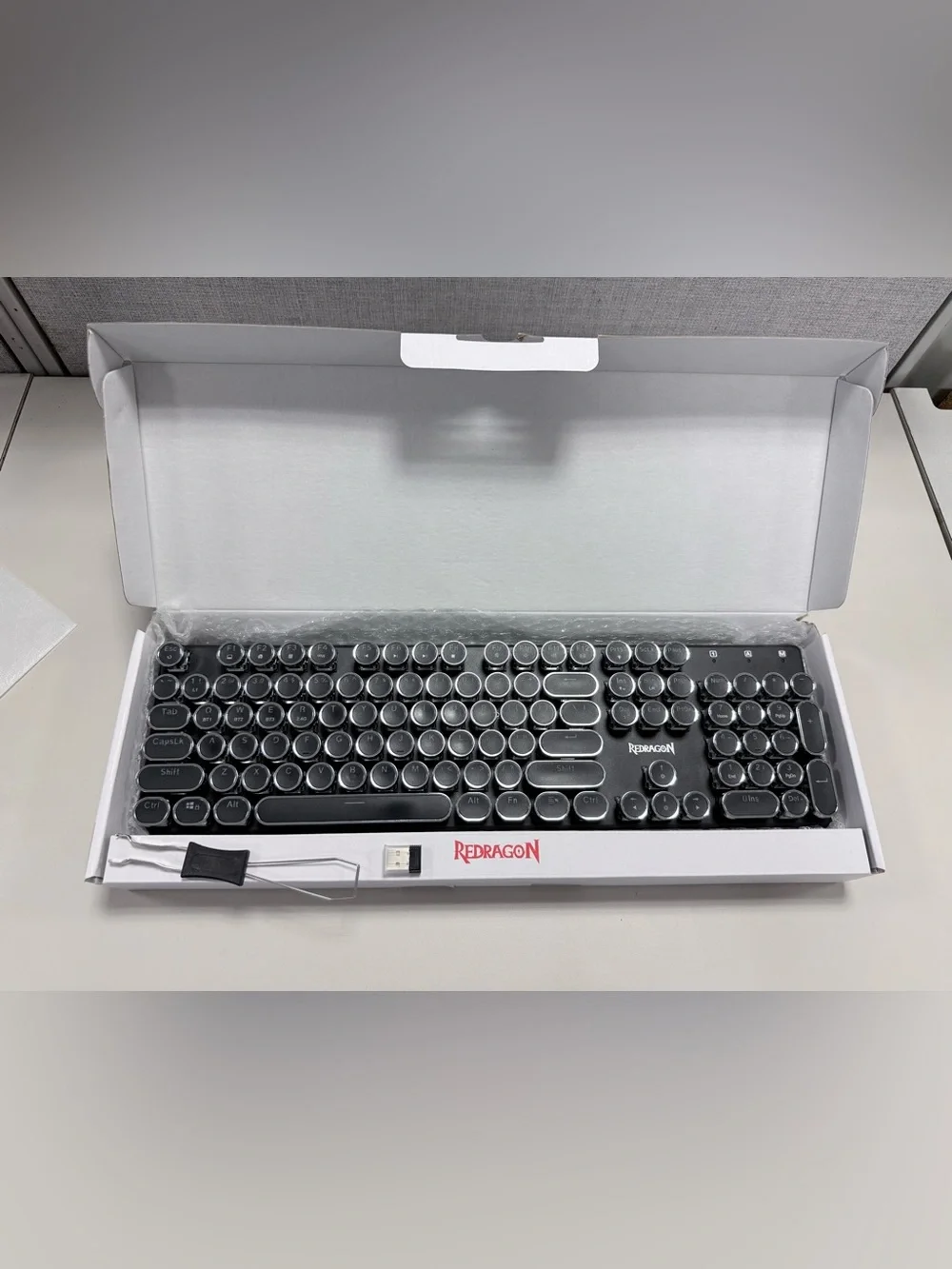 Redragon K710 Wireless Typewriter Mechanical Gaming Keyboard